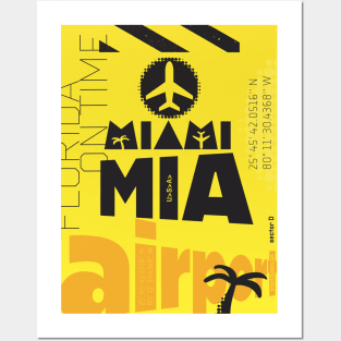 MIA Sunny beach Posters and Art